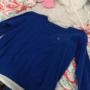 Abercrombie sweater crop top